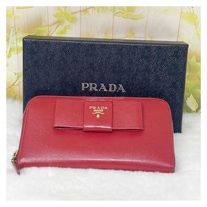 Authentic Prada Zipper Wallet